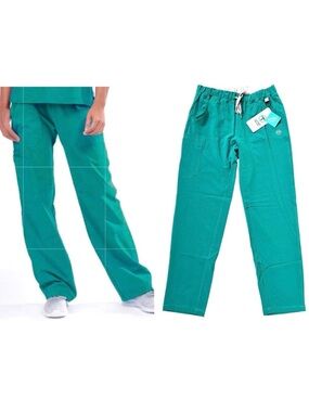 Essential Threads Hathaway Pants in Emerald Green Size M
